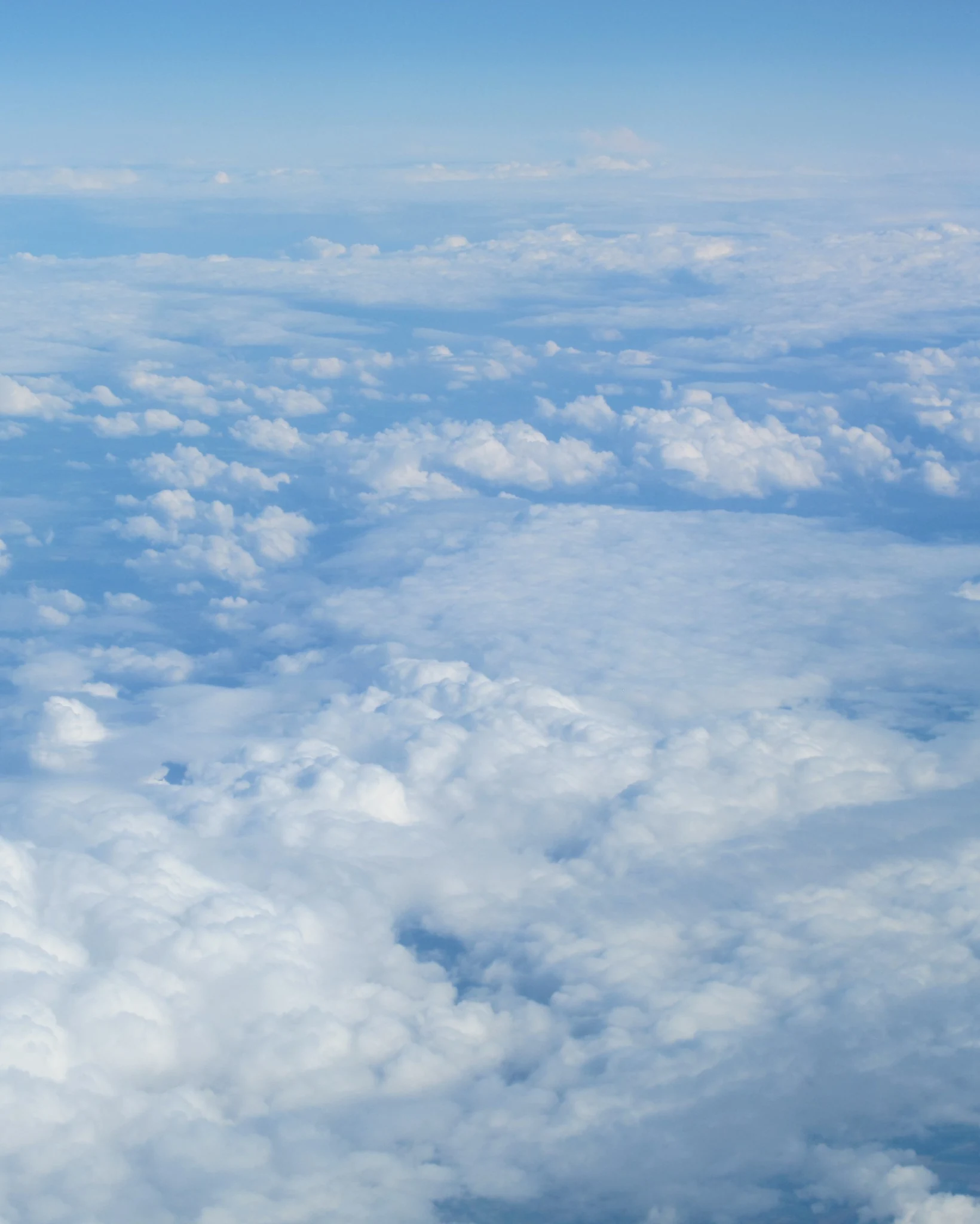 Clouds seen from above
